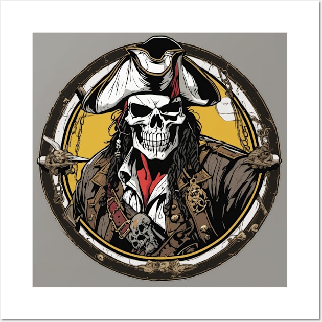 Punisher Pirate Wall Art by JRC SHOP